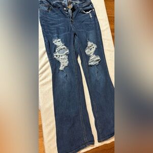 Dark Blue Rue 21 Women's Jeans - Flare Leg